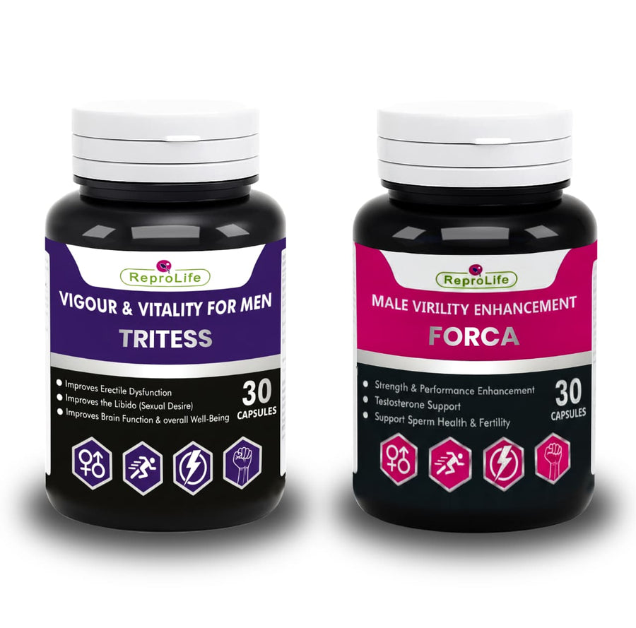 ReproLife Power Boost Combo for Men | Original (Tritess & Forsa)